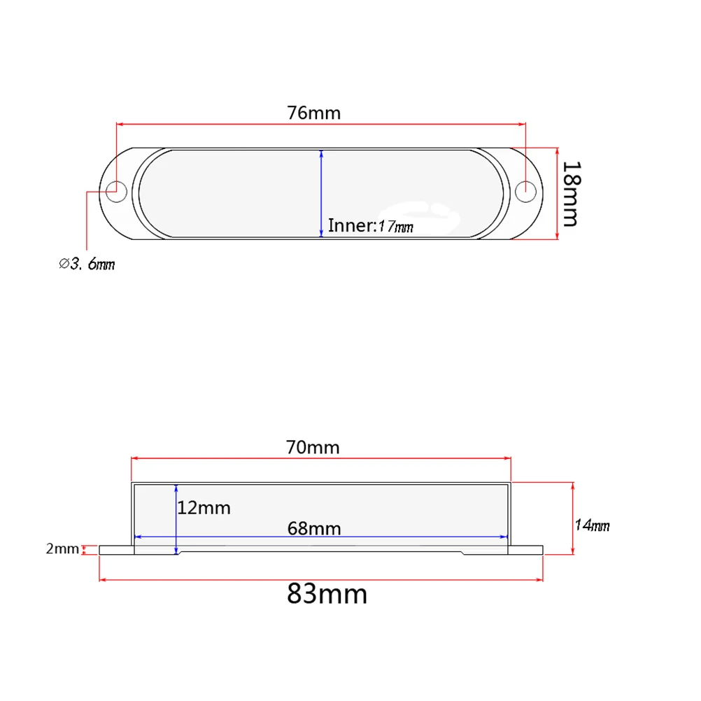 

Bronze Pickup Covers for St Style Electric Guitar Replacement Parts Brown Metal DIY Neck and Bridge Fit Single Coil Easy