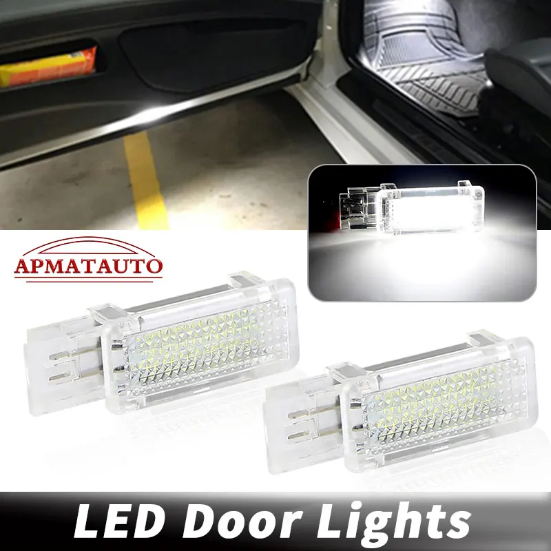 

2pcs LED Courtesy Trunk Light Door Lamp Footwell Light A2038200801 For Mercedes-Benz R171 R199 W203 W209 W240 W639 W176 W246