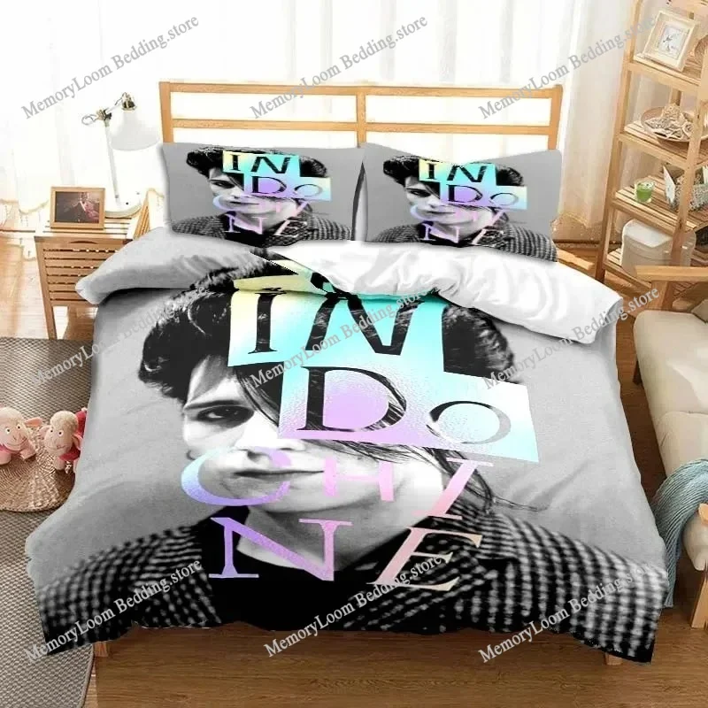 

New Indochine Rock Band Bedding Set,Duvet Cover Comforter Bed Set Quilt Cover Pillowcase,King Queen Twin Size Boys Girls Adults