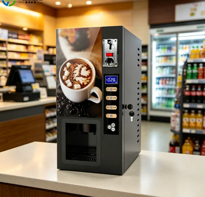 Automatic Bean to Cup Coffee Vending Machine Hot Cold Coffee Vending Machine