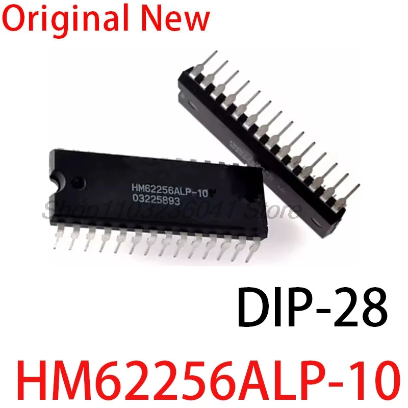 5 uds HM62256ALP HM62256ALP-10 HM62256A HM62256 62256 dip-28 32,768 palabras x 8 bits RAM estática CMOS de alta velocidad