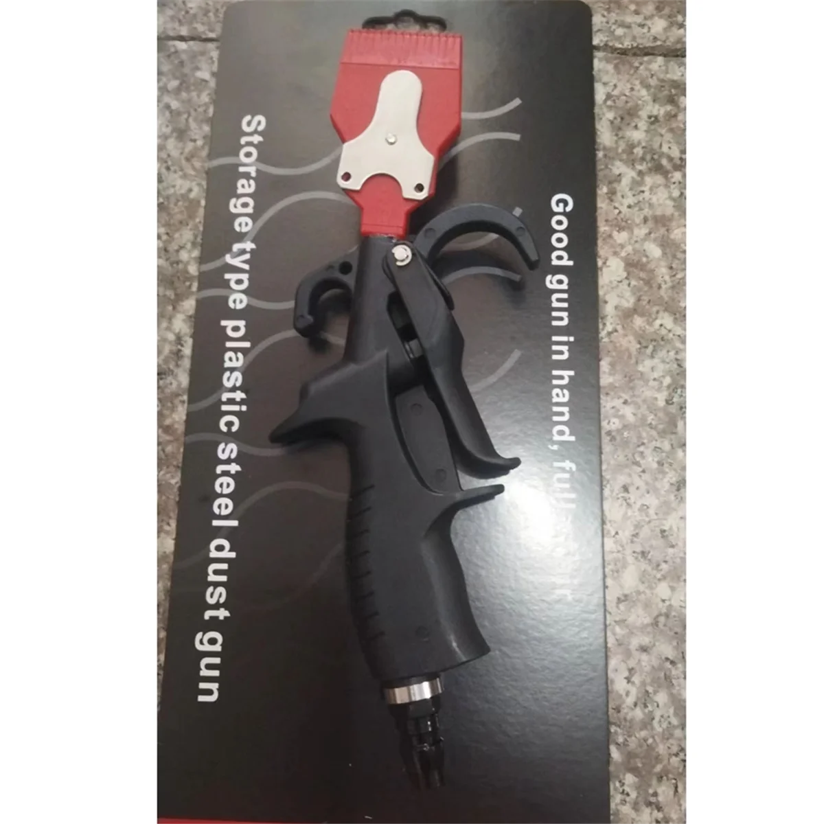 Herramienta neumática de soplado de aire para coche, herramienta de limpieza de polvo, plumero de aire ABS, pulverizador de cepillo de aire Flexible para lavadora de coche