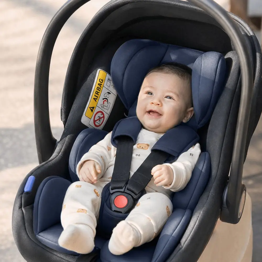 メッシュ通気性ベビーカーシートクッション-オールシーズン対応-腰保護-ベビーカーマットレス-ヘッドレストパッド-ユニバーサルフィット