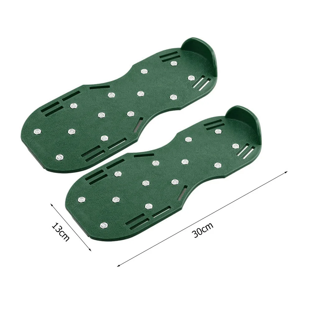 

1 Pair Garden Yard Grass Cultivator Scarification Lawn Aerator Sandal Nail Shoes Multi-functional Practical Tools