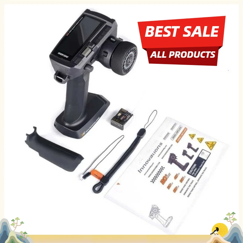 S10 10 Channel RC Transmitter Receiver with Gyro Color Screen for RC Model Car Boat