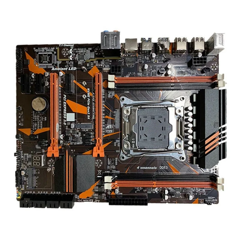 X99 LGA2011-V3 Professional 4 Channel DDR4 Desktop Computer Motherboard X 99 LGA2011-3 E5 2680 V2