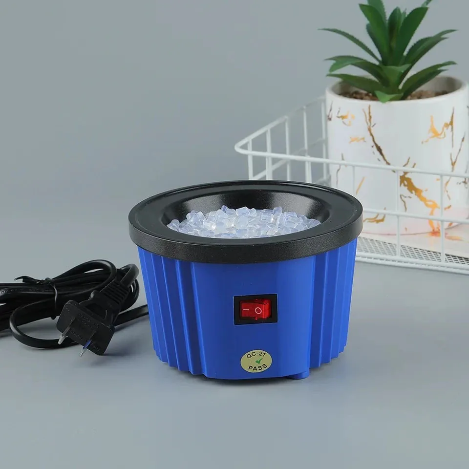 1 pz 80 w colla alla cheratina pentola colla stufa fusione colla alla cheratina perline per estensione dei capelli alla cheratina pre incollata uso strumenti per lo styling di bellezza