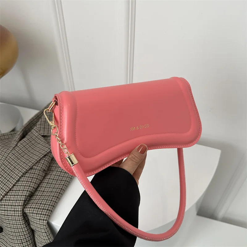 Leisure Commuter Female Shoulder Bag Winter Style Women\'s Fashion Popular Shoulder Bag Luxury Brand Small Square Shoulder Bag