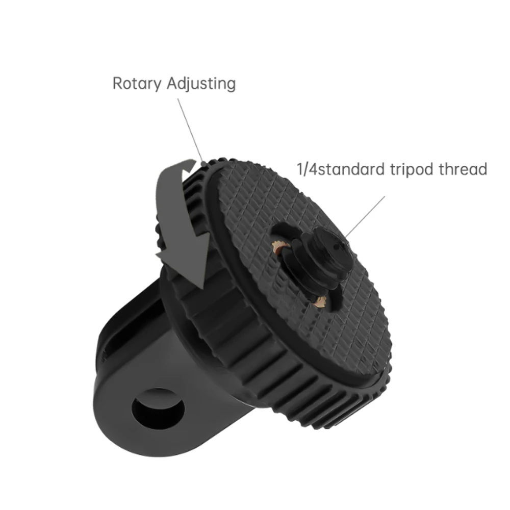 Tripod Mount Adapter 1/4 Screw Head Adapter Mount Fit for GoPro Hero 8 7 6 5 Fit for DJI Action Camera DSLR DV Accessories Kits