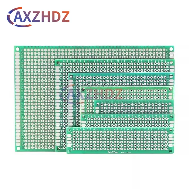 

2*8 3*7 4*6 5*7 6*8 7*9 8*12 10*10 9*15 10*15 10*22 15*20 18*30 20*30 CM Double Side Pcb Board Diy Universal Circuit Boards 9×15