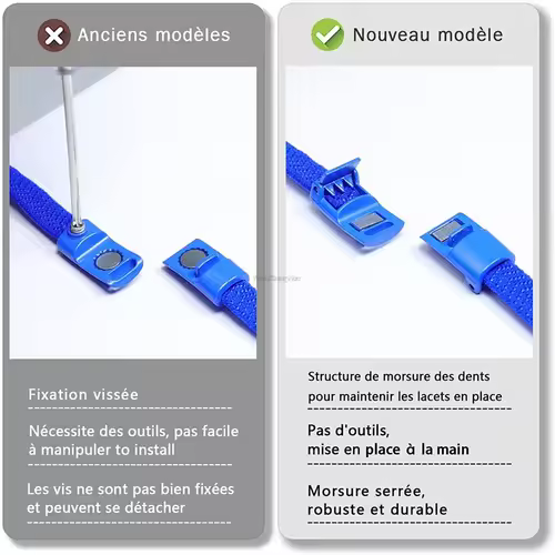 Magnetic Lock Shoelaces without ties Colorful Elastic Laces Sneakers No Tie Shoe laces Kids Adult Flat Shoelace Rubber Bands - Image 4