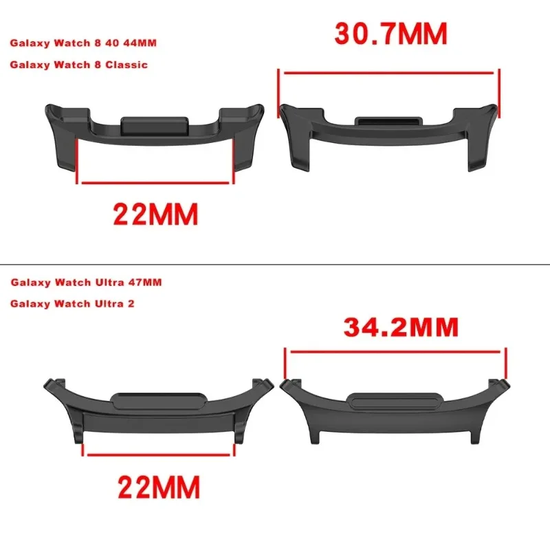 حزام سيليكون لساعة سامسونج جالاكسي Ultra2025/7 الترا باند إكسسوارات سوار رياضي لساعة جالاكسي 8/8 سوار ساعة كلاسيكي