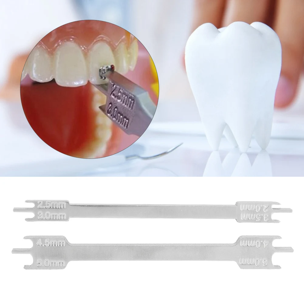 2 tipi localizzatore di staffe dentali asta in lega materiali dentali strumenti ortodontici strumento posizionatore staffa ad alta precisione