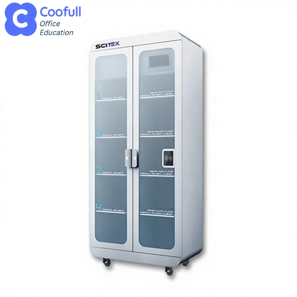 Modern Design 8 Layer Board Gas-Purifying Chemical Safety Cabinet for School & Hospital 160 Bottles Storage