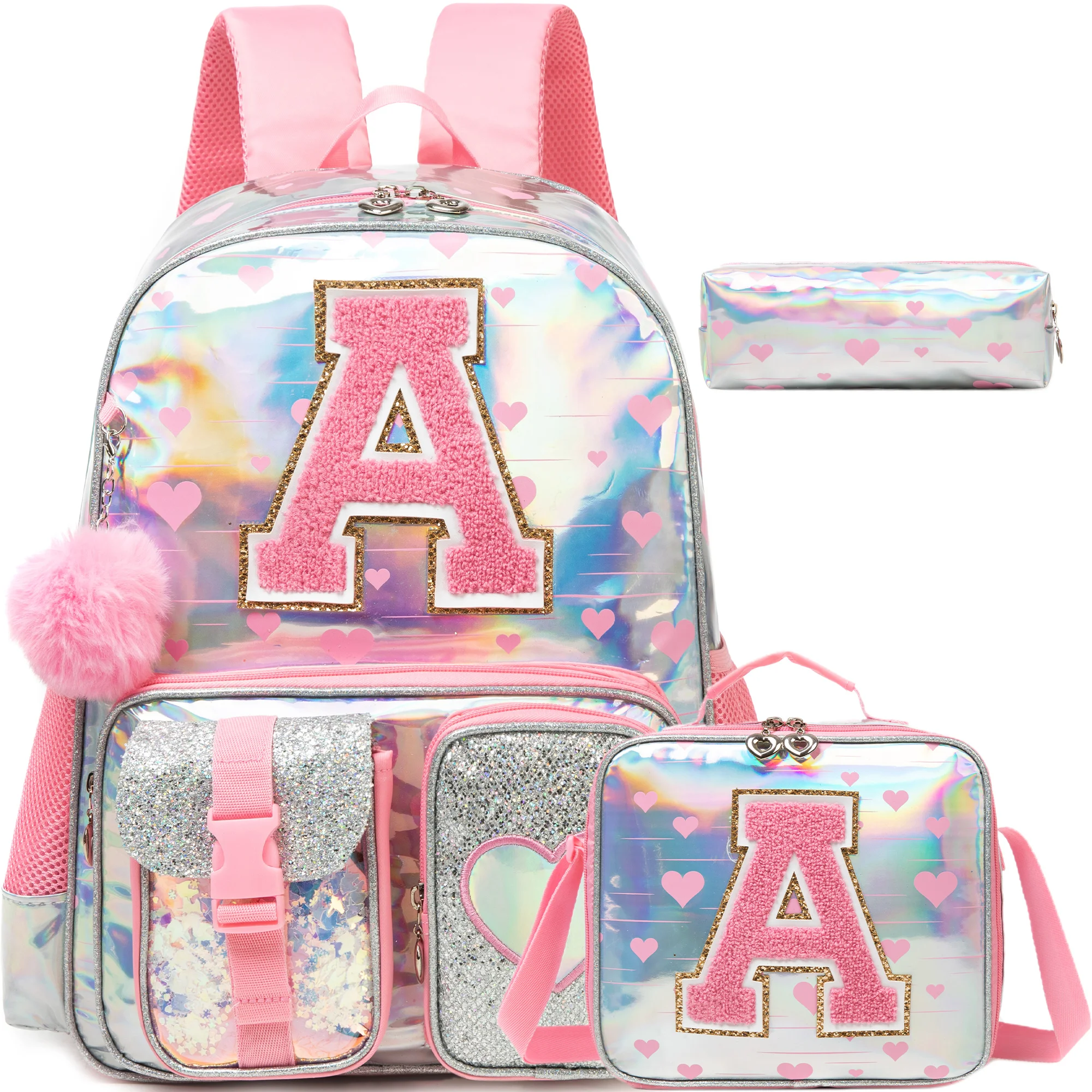 mochila-linda-para-ninas-mochila-escolar-estetica-para-ninas-mochila-con-lonchera-Utiles-escolares