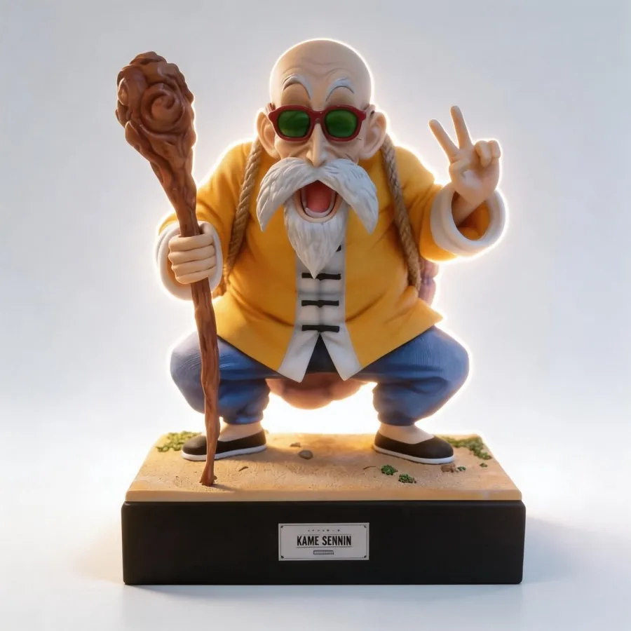 

Anime Dragon Ball Master Roshi Action Figure Collectible Model Toy 24cm, High Quality, Detailed Craftsmanship