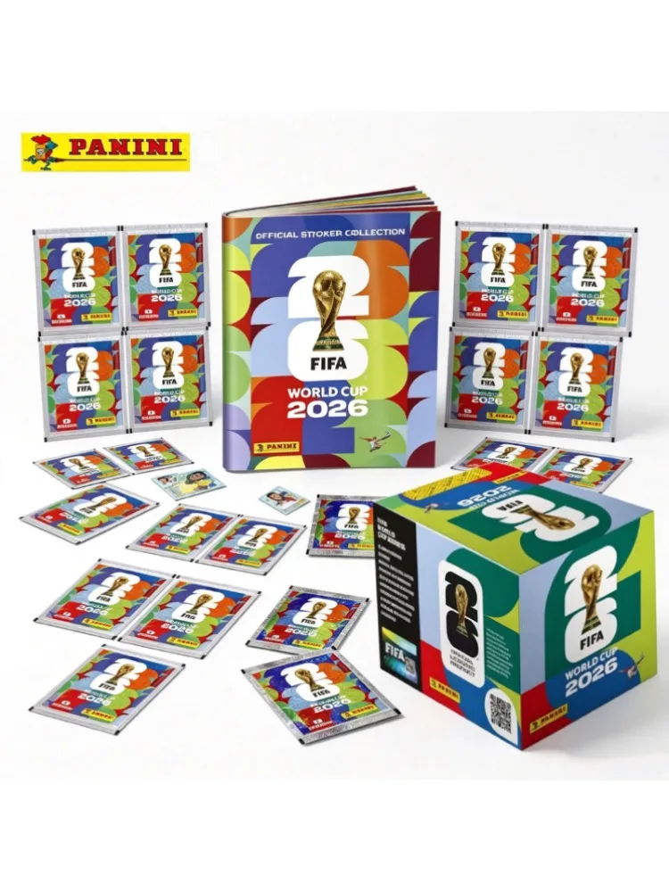 2026 Weltmeisterschaft Panini Sammel-Fußballsticker Zufällige Blindpackungen Sportfan-Sammlersticker Komplettes Sammlerset