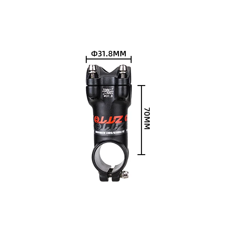 ZTTO MTB Road Bike 7 degree Stem 60 to 120 Bicycle Seatpost Seat Tube Dual Bolt Post 27.2mm 30.9mm 31.6mm x 350mm Aluminum Alloy