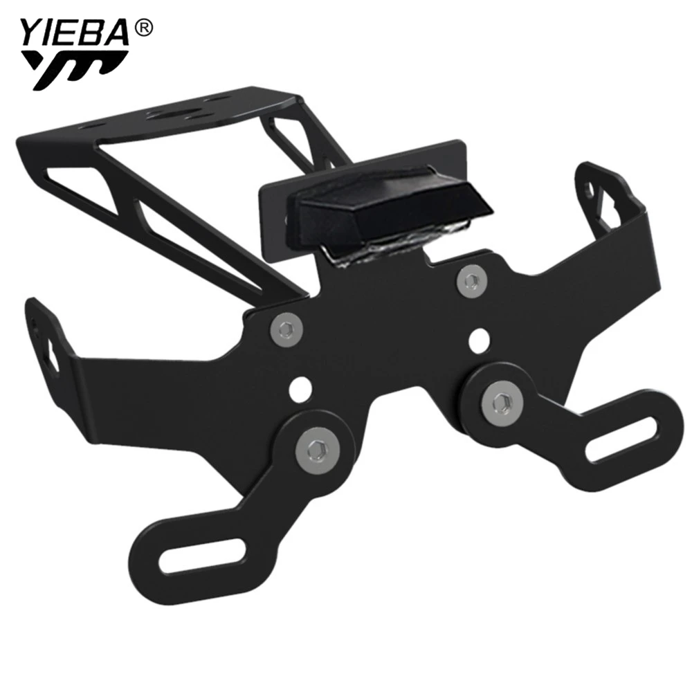 License Plate Holder FOR YAMAHA MT125 MT-125 YZFR125 /ABS YZF-R125 2014-2018 Rear Tail Tidy Fender Eliminator LED Light Frame