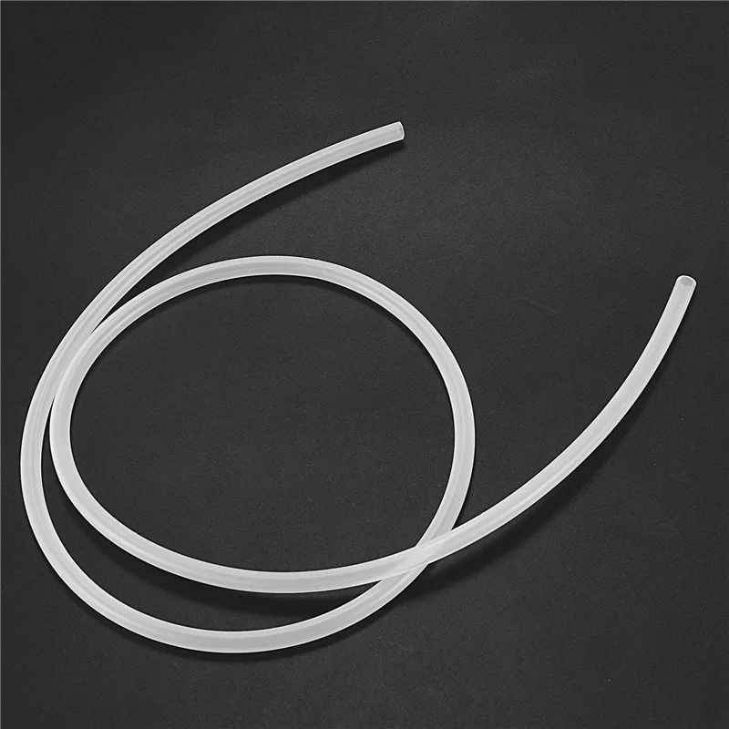 AFOURT-3Pcs 5 مللي متر ID X 7 مللي متر OD الغذاء الصف خرطوم مرن أنابيب السيليكون أنبوب 1 متر 3.3Ft