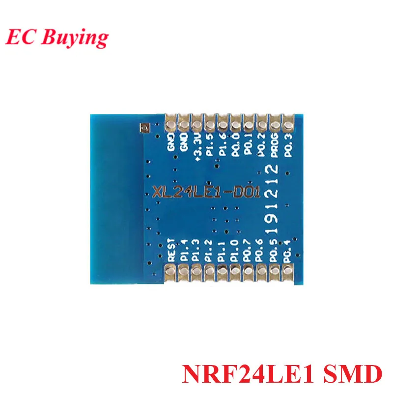 1-10 шт. NRF24LE1 Модуль беспроводной связи Wi-Fi NRF24L01 XL24LE1-D01 SMT 51 MCU 2,4 ГГц GFSK Частотная плата радиоприемопередатчика