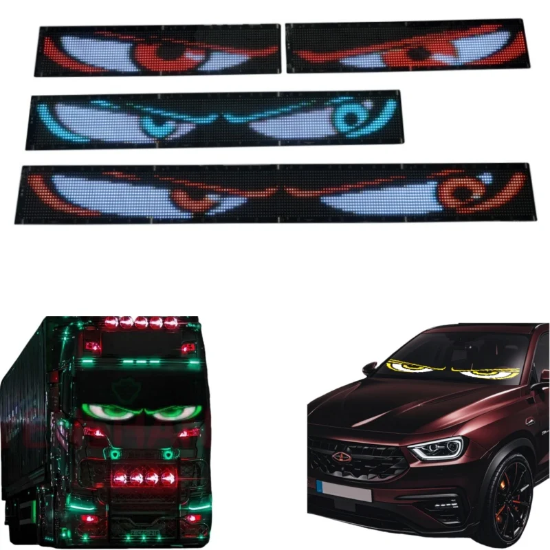 Programmable Led Sign Display Led Matrix Panel Advertising Digital Signage and Displays Flexible Led Panel for Car
