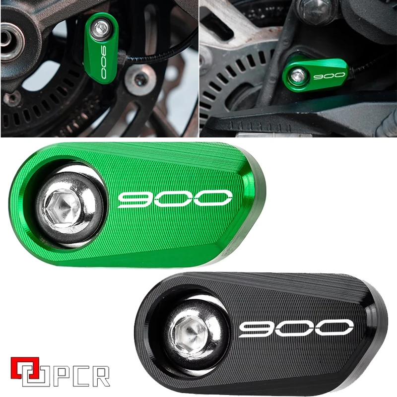 

For Kawasaki Z900 Z 900 SE Z900RS 2017-2024 Motorcycle Accessories CNC Front wheel ABS Sensor Guard Protection Cover