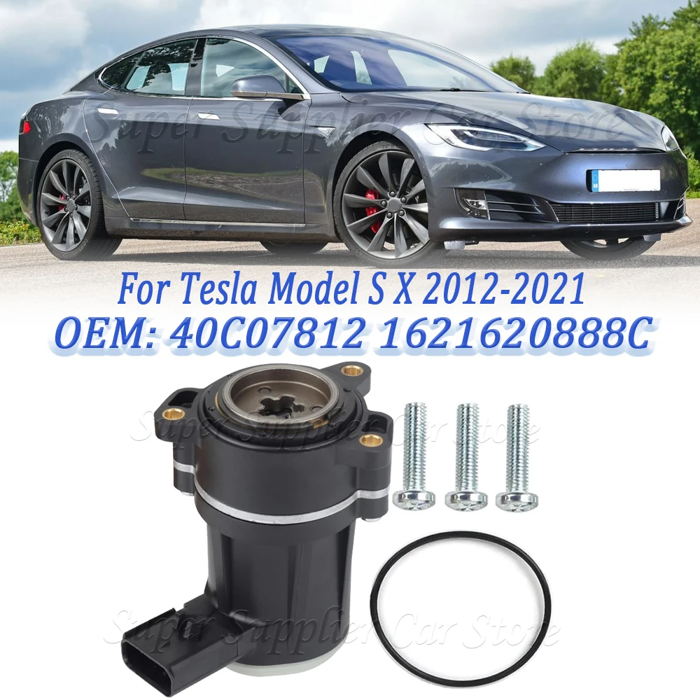 

New For Tesla Model S Model X 2012-2021 Car Parking Brake Caliper Motor Kit 40C07812 1621620888C 40C07814 40C0741