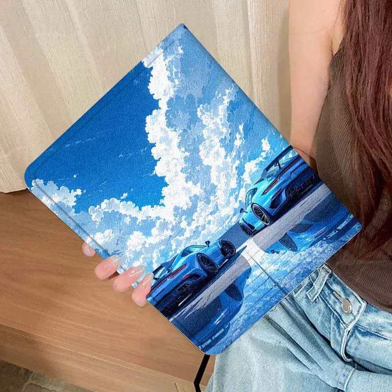

Car Art Popular Cool For iPad Pro Air Mini 2 3 4 5 6 7 7th 8th 9th 10th 11th 10.2 9.7 10.5 10.9 11 12.9 13 Tablet Case