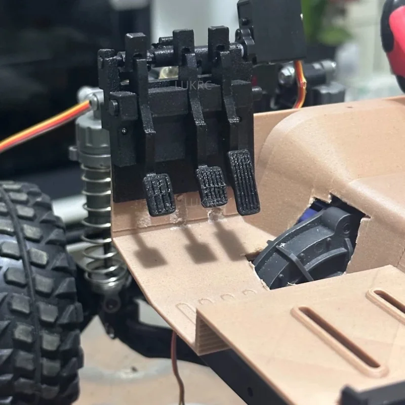 RC Model Car Throttle Linkage Mechanism 3D Printed DIY Parts  Decorative Accessories for Boy