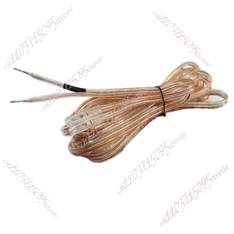 For Skyworth Kukai TV subwoofer output adapter cable crystal head speaker cable subwoofer wire gold and silver wire
