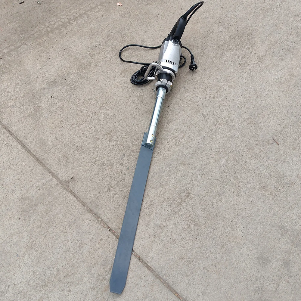 Electric Concrete Vibrating Shovel 220V Engine 205-280Hz Vibration Frequency For Concrete Surface Finishing