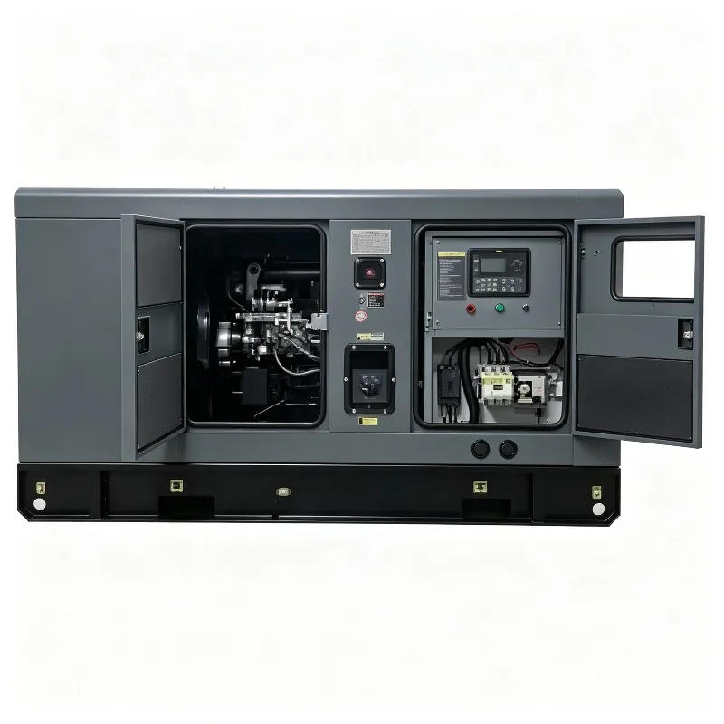 Quiet Soundproof Power Diesel Generator Set Three Phase Automatic Industrial Genset Heavy Machinery Matching Construction Power
