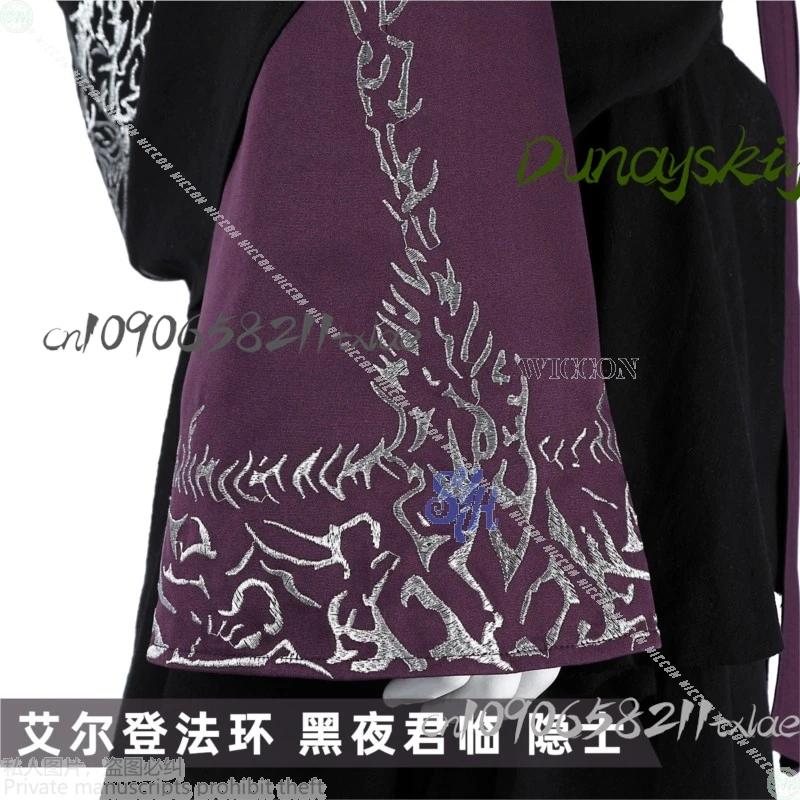 레클루스 코스프레 나이트 쿨 여성 레인 미스터리 마녀 의상 마법 망토 마법사 모자 섹시 블랙 펑크 로리타 다크 할로윈