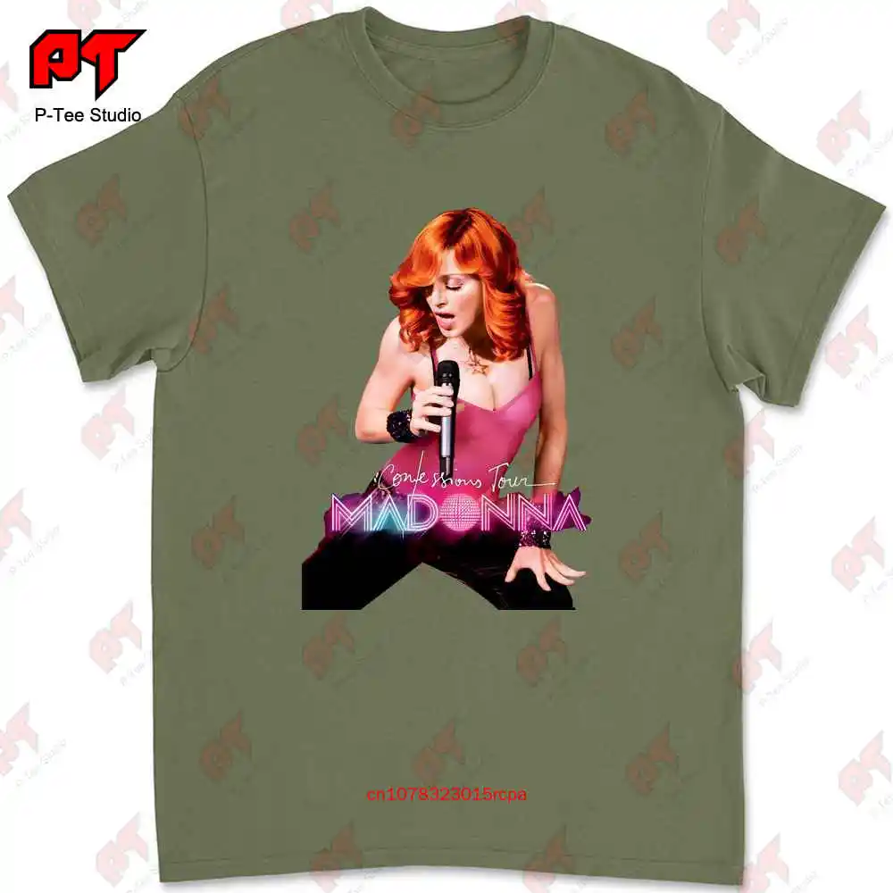 Madonna Confession Tour Cotton Black S 234Xl Classic T Shirt 2A313