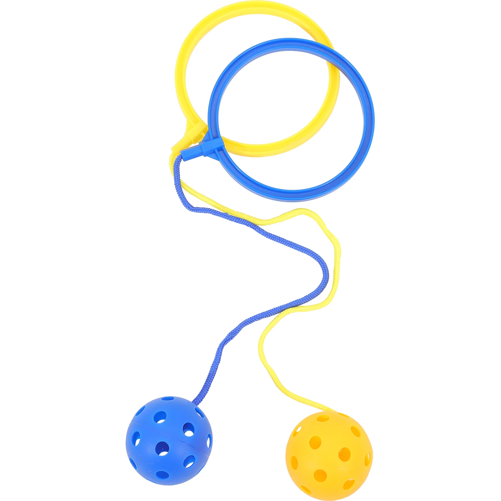 2 Pcs Bouncing Ball Jumping Ring Balls Skipping Toy Ankle for Unisex Rope Toys Kids Training Equipment