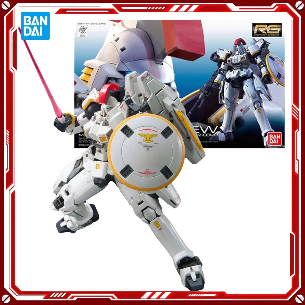 

Bandai натуральная аниме-модель Gundam, наборы OZ-00MS Tallgeese EW Toys RG 1/144, экшн-фигурка в сборе, модель, подарок для детей, школы