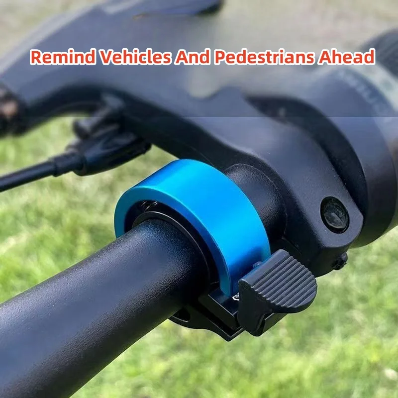 Bicycle Bell Super Loud Mountain Bike Universal Adult Bicycle Invisible Horn Riding Equipment Accessories Invisible Horn Folding