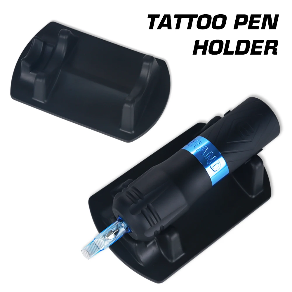 

2/1 шт., держатель для ручки для татуировки, резиновая подставка для тату-машины, держатель для ручек, подставка, вращающаяся стойка для тату-машины, поднос, аксессуары для татуировок
