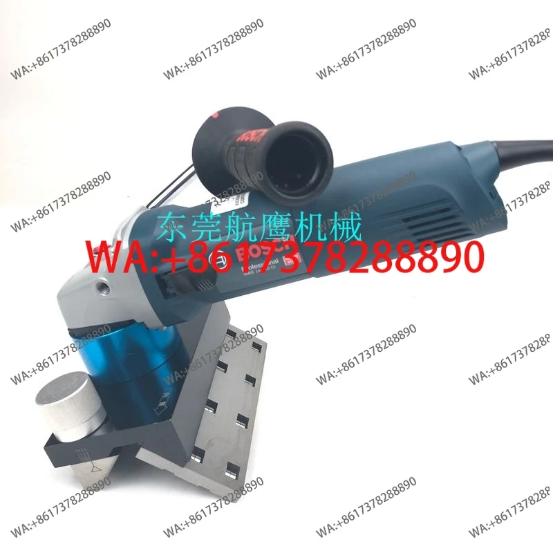 

Портативная машина для снятия фаски под прямым углом, большая стальная пластина, металлическая форма, высокая мощность, артефакт для снятия фаски