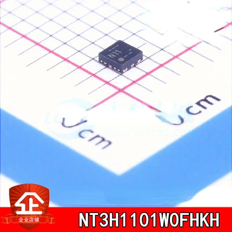 10pcs New and original NT3H1101W0FHKH XQFN8 Screen printing:N11 Rf card chip IC NT3H1101W0FHKH XQFN-8 N11