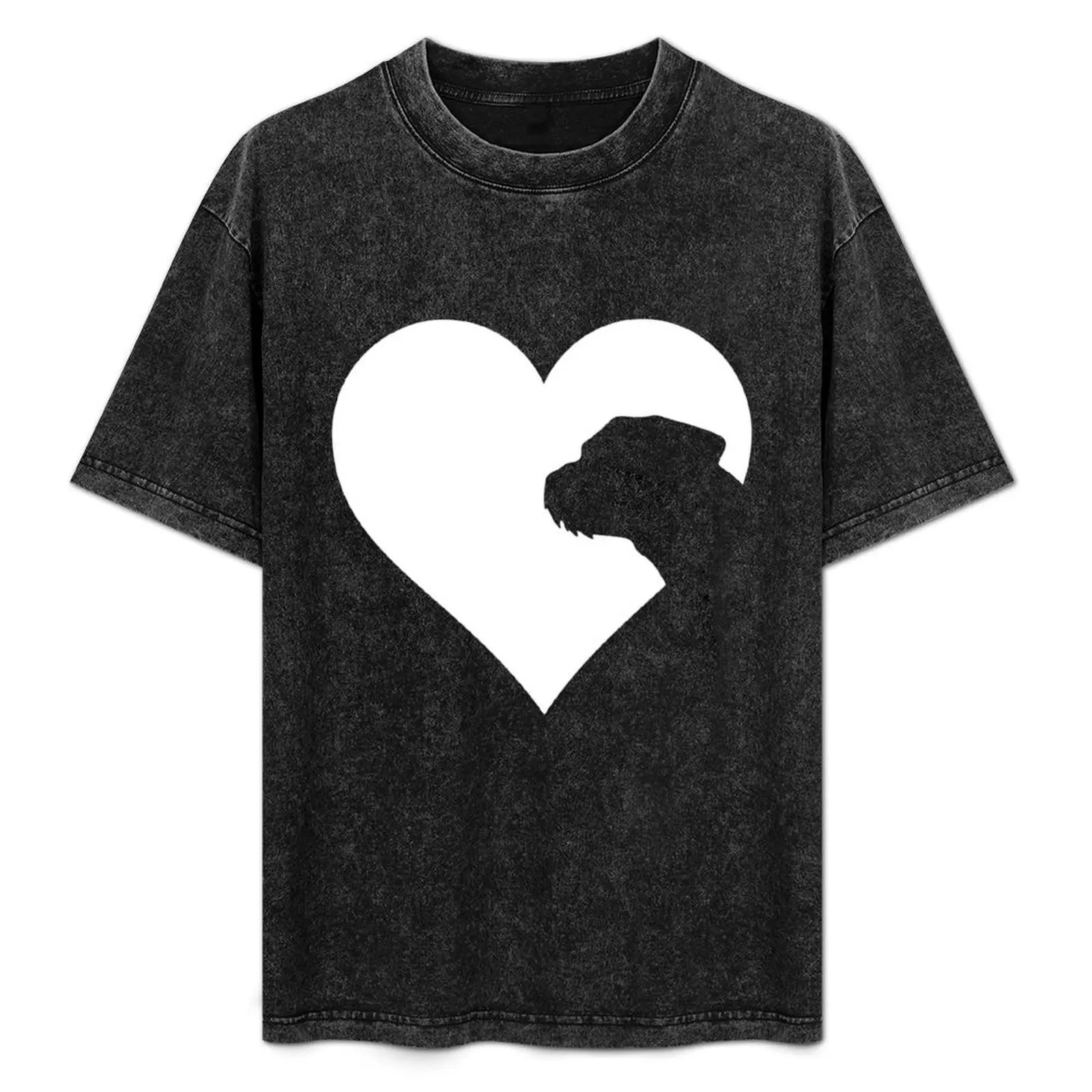 

The Heart of the Border Terrier Lover T-Shirt man t shirt anime tshirt plus size tops mens workout shirts