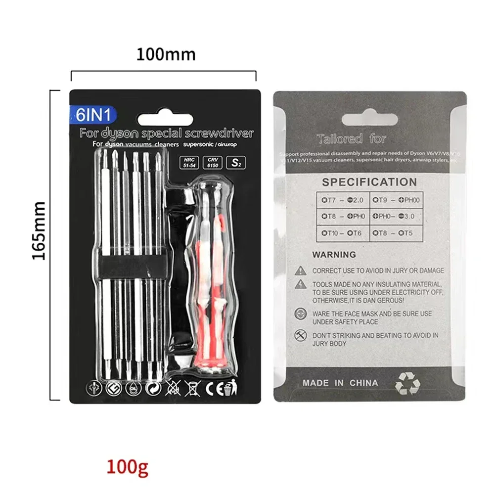 Vacuum Cleaner Screwdriver Set For V6/V7/V8/V10/V11/ T8 T5 For Type Heavy Duty Star Torx Screwdrivers Disassemble Parts