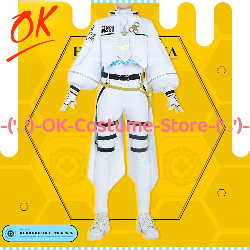 

[Customized Size] NIJISANJI Virtual Hiiro Mai Cosplay Costume Anime Game Character Outfit Halloween Carnival Party Uniform Suit