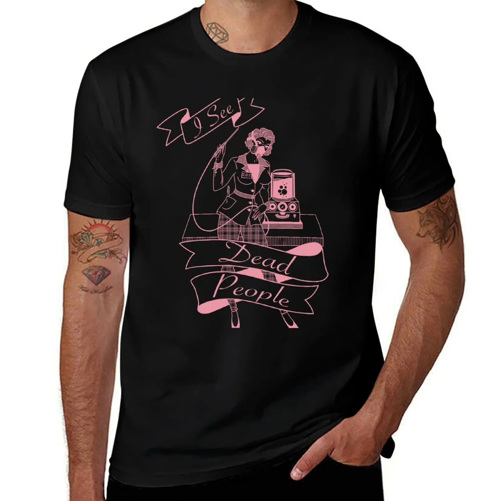 

I See Dead People T-Shirt man clothes croswit shirt man funny costumes T-shirts man Men's cotton t-shirt