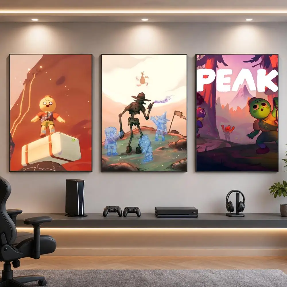 Game P-PEAK Game Poster HD Removable Wall Art Gift Bedroom Lounge Dorm Office Gaming Cafe Bars