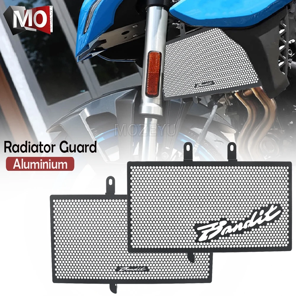 

FOR SUZUKI GSF650 GSF650S Bandit 650 GSF 650 650S 2007-2016 2017 Motorcycle CNC Radiator Protection Grille Guard Protector Cover