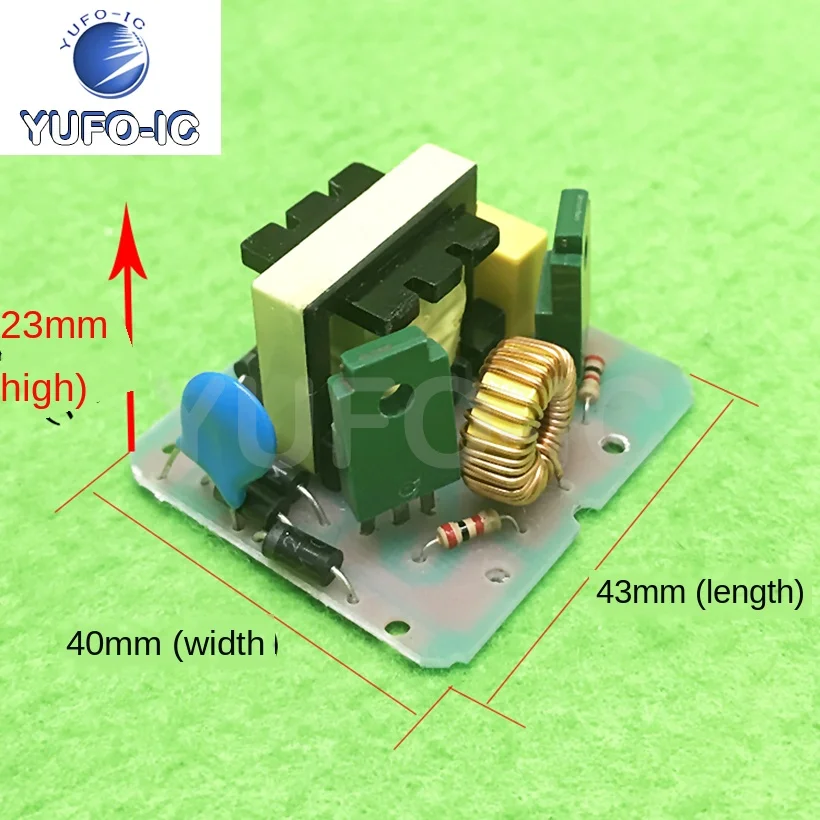 Free Ship 1PCS 40W DC-AC Inverter Power Source 12V L 220V Boost Transformer Module Inverter