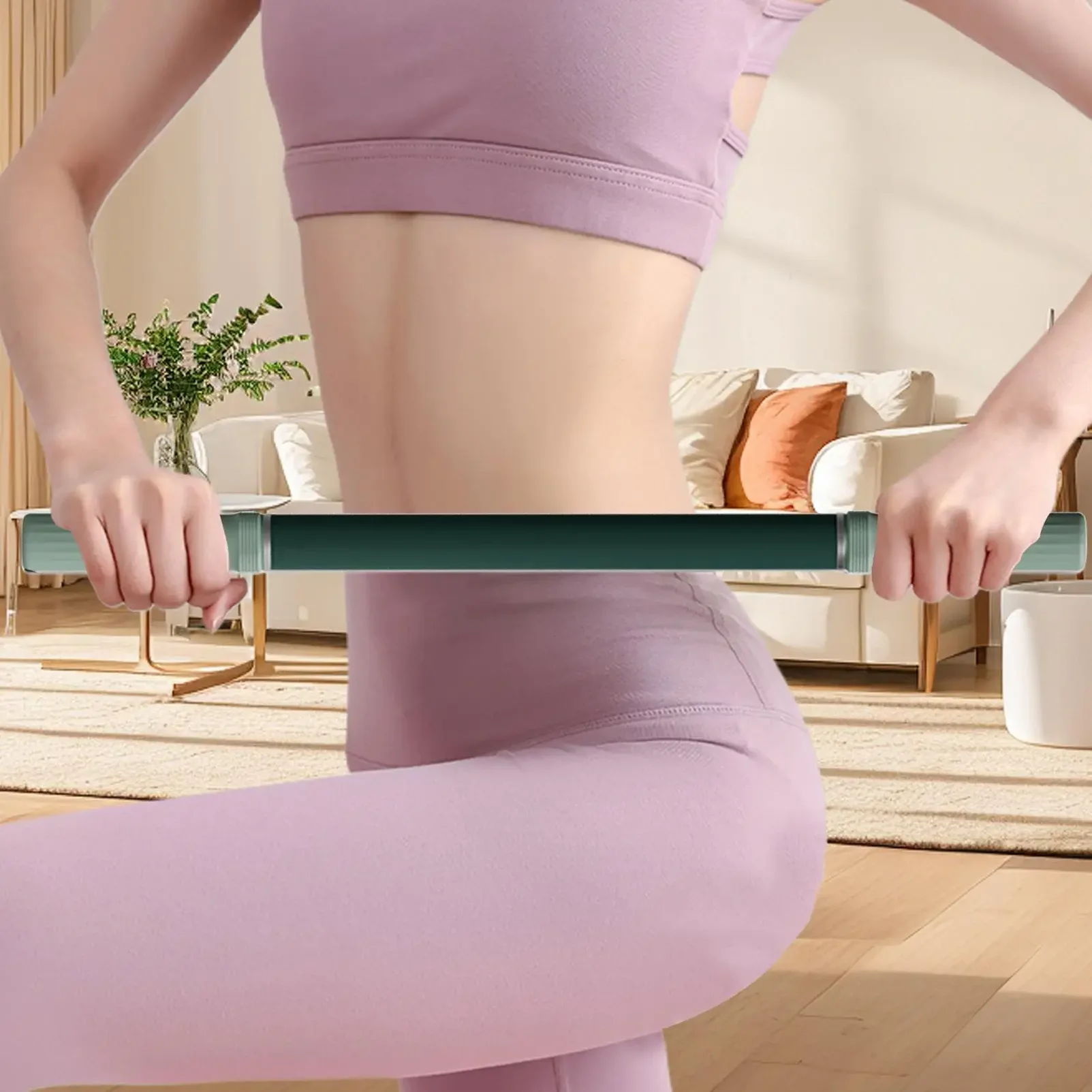 

Yoga Stick For Body Stretching Relaxation Tool Roller Ergonomic Training Device For Sports Outdoors Home Workout