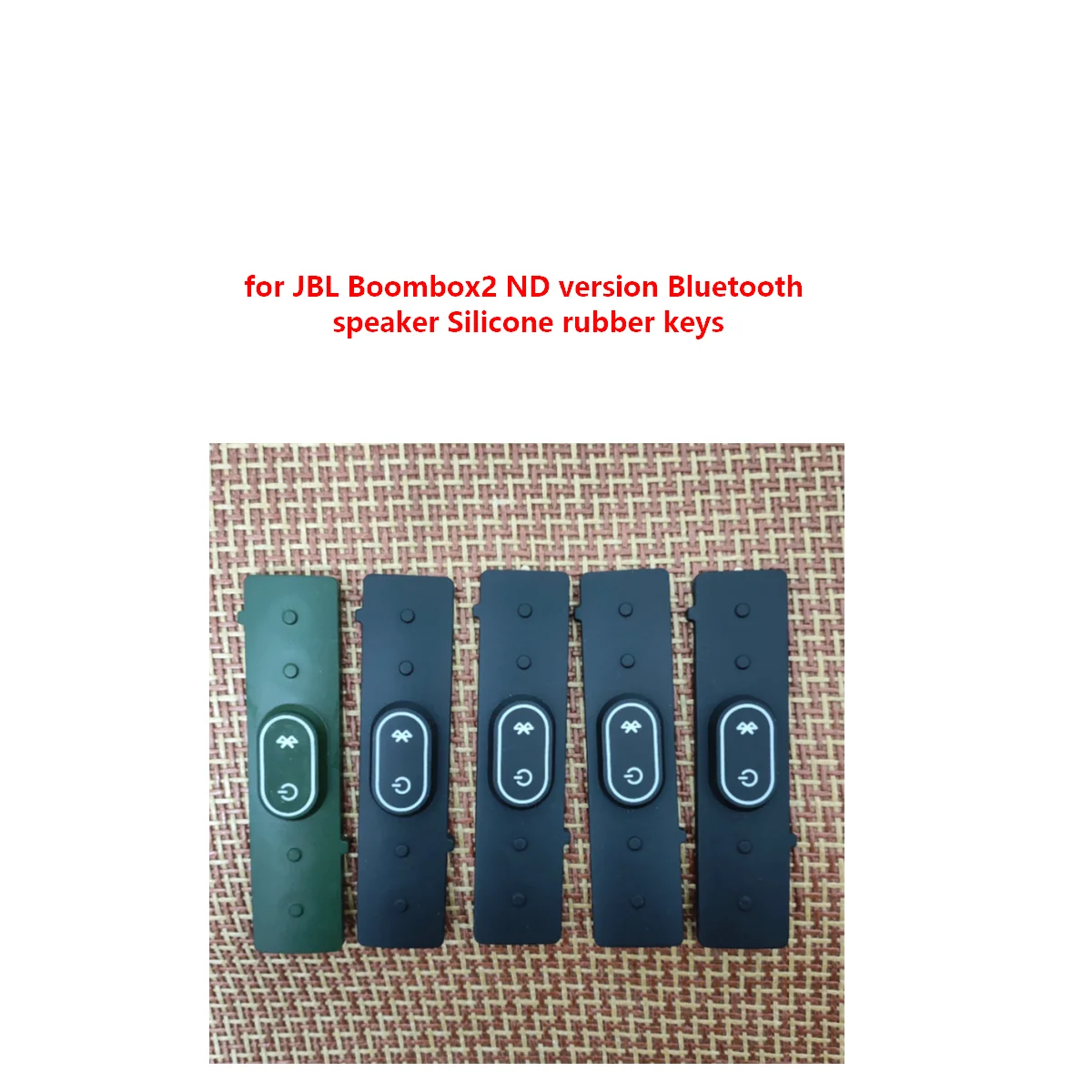 original replacement for JBL Boombox2 ND version Bluetooth speaker Silicone rubber keys Boombox2 ND version Repair Parts